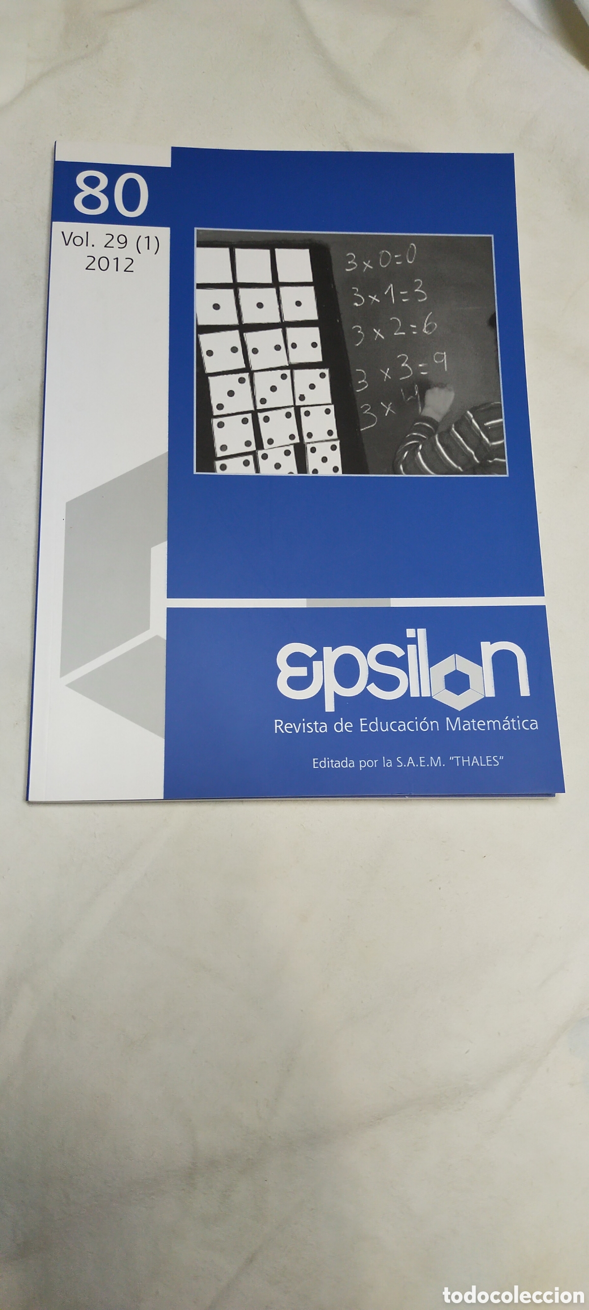 Libros de segunda mano de ciencias: Epsilon 80 matem&aacute;ticas - Foto 1