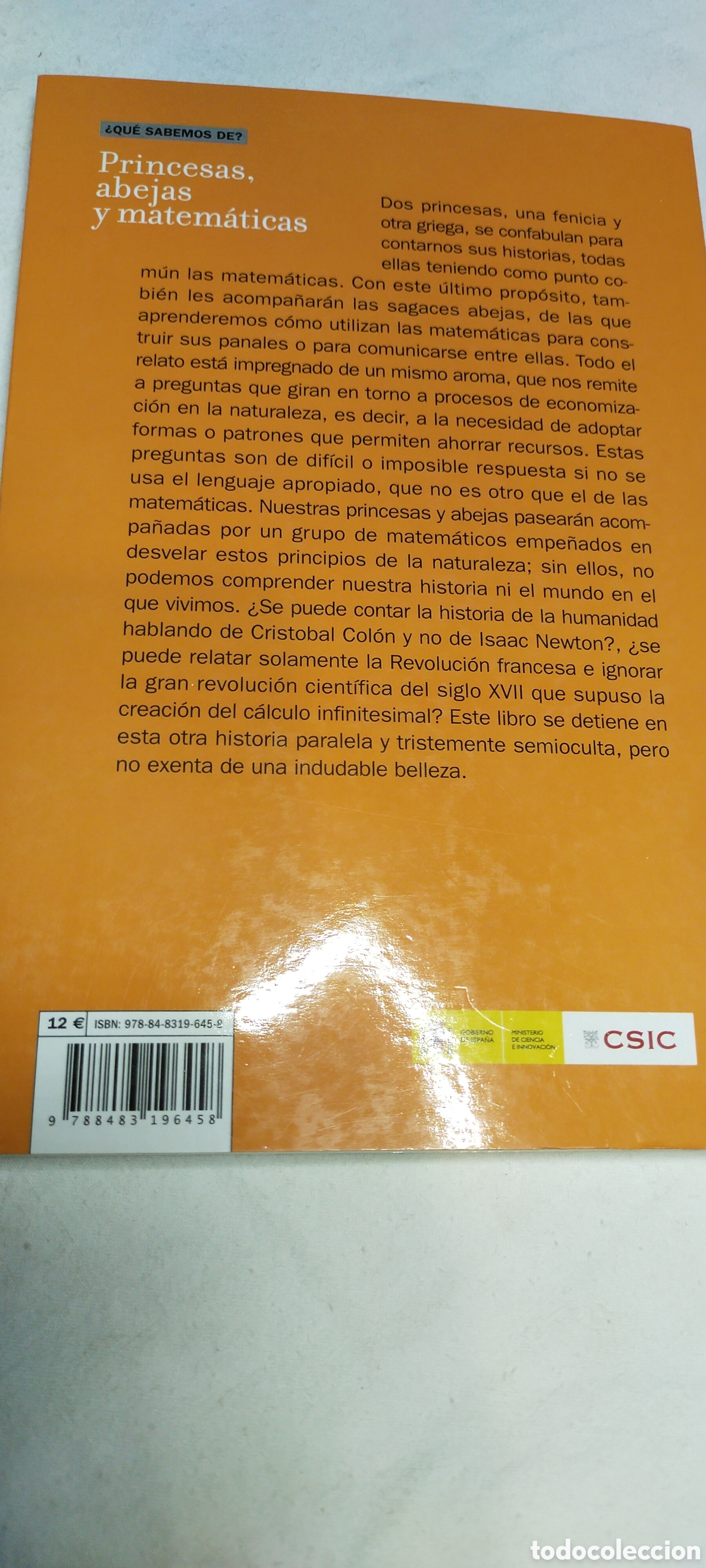 Libros de segunda mano de ciencias: Princesas abejas y matem&aacute;ticas - Foto 2