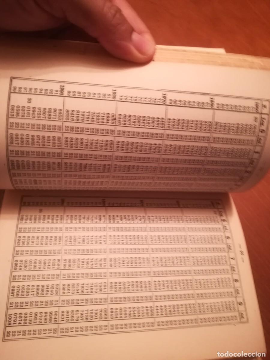 Libros de segunda mano de ciencias: TABLAS DE LOGARITMOS / VVAA / CONS 520 / BRU&Ntilde;O - Foto 4