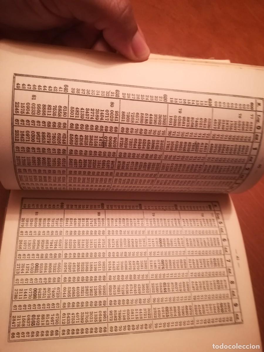 Libros de segunda mano de ciencias: TABLAS DE LOGARITMOS / VVAA / CONS 520 / BRU&Ntilde;O - Foto 5