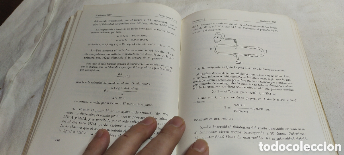 Libros de segunda mano de ciencias: Ejercicios y problemas de f&iacute;sica. - Foto 4
