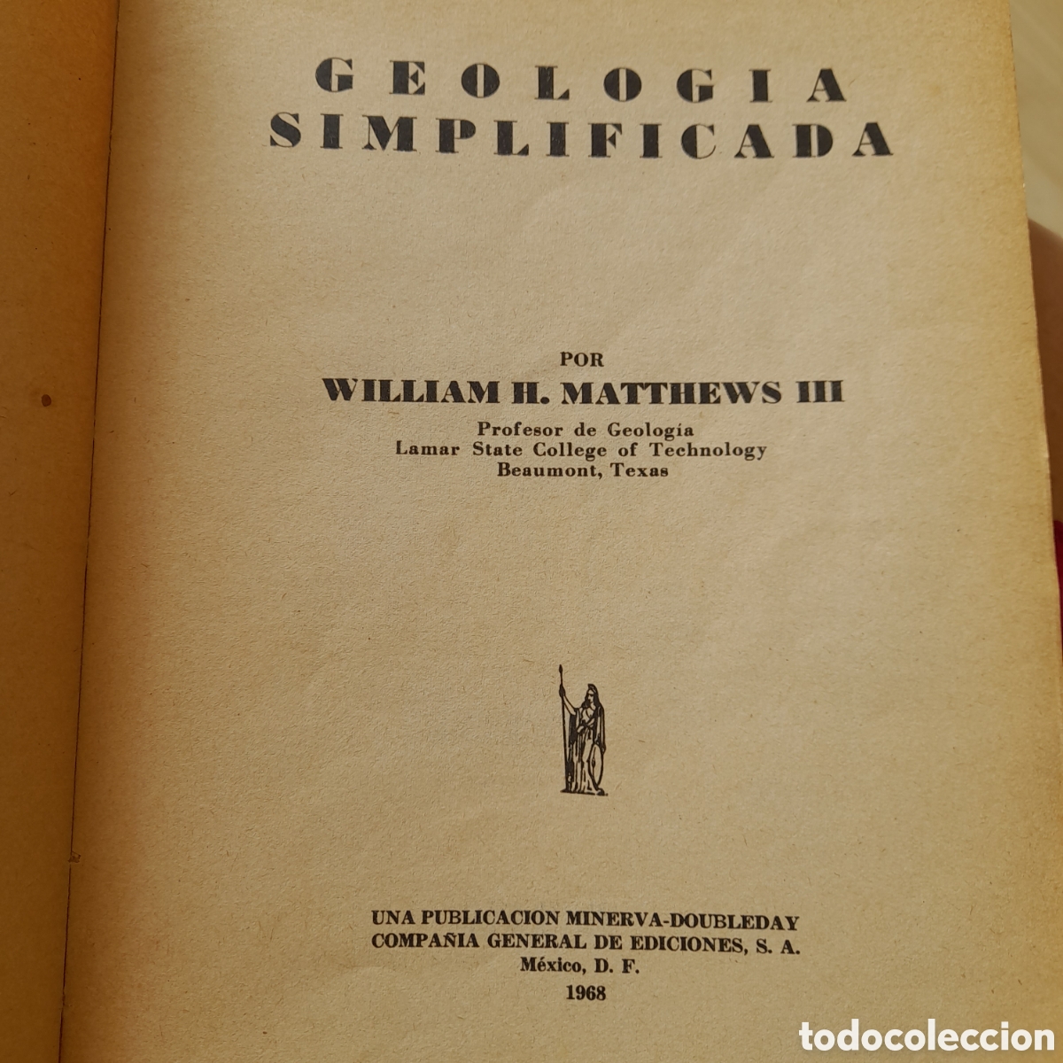 Libros de segunda mano: Geolog&iacute;a simplificada. William H. Martes III - Foto 3
