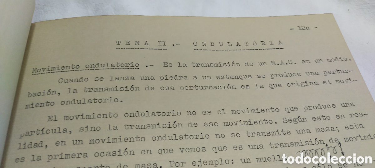 Libros de segunda mano de ciencias: Apuntes de f&iacute;sica - Foto 3