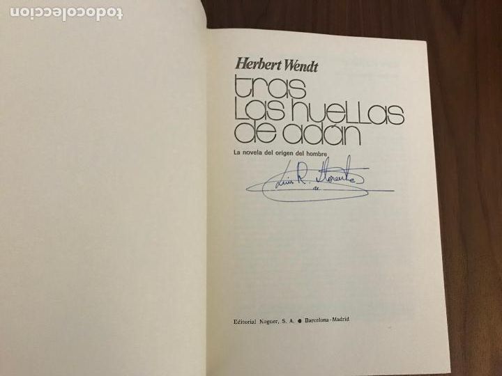 Libros de segunda mano: TRAS LAS HUELLAS DE AD&Aacute;N ,HERBERT WENDT , EDITORIAL NOGUER - Foto 2