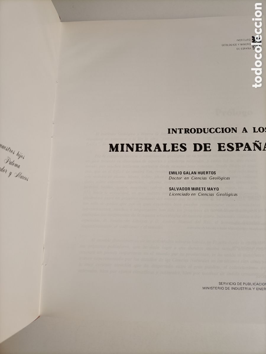 Libros de segunda mano: Introducci&oacute;n a los minerales de Espa&ntilde;a. Emilio Gal&aacute;n - Foto 14