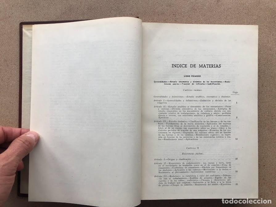 Libros de segunda mano de ciencias: Mecanismos (C&aacute;lculo y Construcci&oacute;n) / Celso M&aacute;ximo / Dossat / - Foto 8