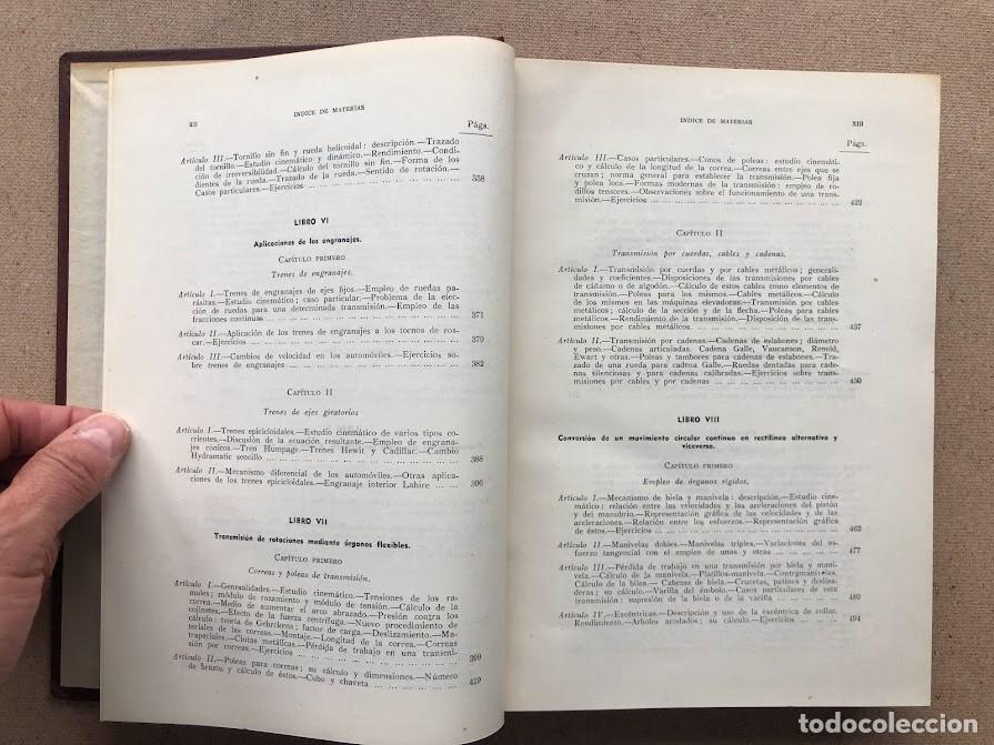 Libros de segunda mano de ciencias: Mecanismos (C&aacute;lculo y Construcci&oacute;n) / Celso M&aacute;ximo / Dossat / - Foto 9