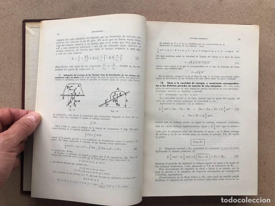 Libros de segunda mano de ciencias: Mecanismos (C&aacute;lculo y Construcci&oacute;n) / Celso M&aacute;ximo / Dossat / - Foto 10