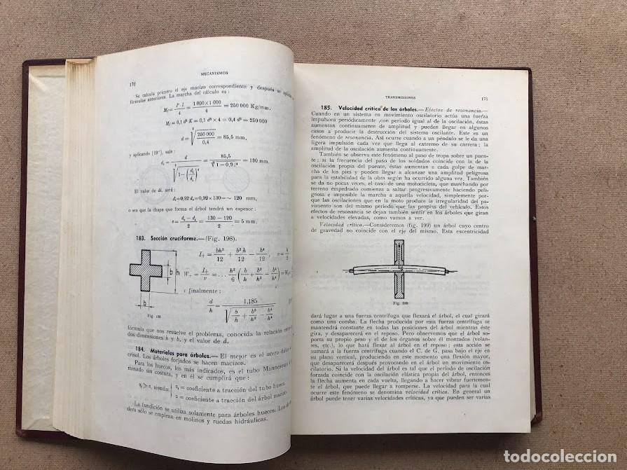 Libros de segunda mano de ciencias: Mecanismos (C&aacute;lculo y Construcci&oacute;n) / Celso M&aacute;ximo / Dossat / - Foto 11