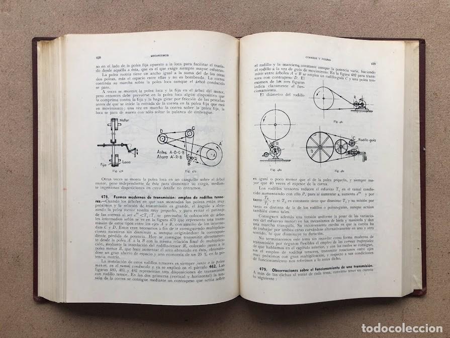Libros de segunda mano de ciencias: Mecanismos (C&aacute;lculo y Construcci&oacute;n) / Celso M&aacute;ximo / Dossat / - Foto 15