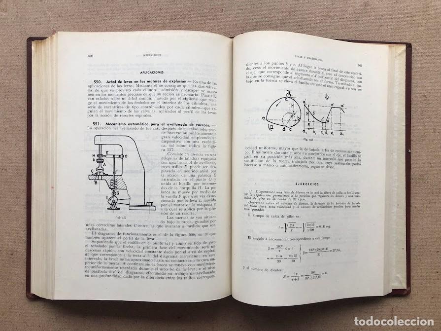 Libros de segunda mano de ciencias: Mecanismos (C&aacute;lculo y Construcci&oacute;n) / Celso M&aacute;ximo / Dossat / - Foto 16