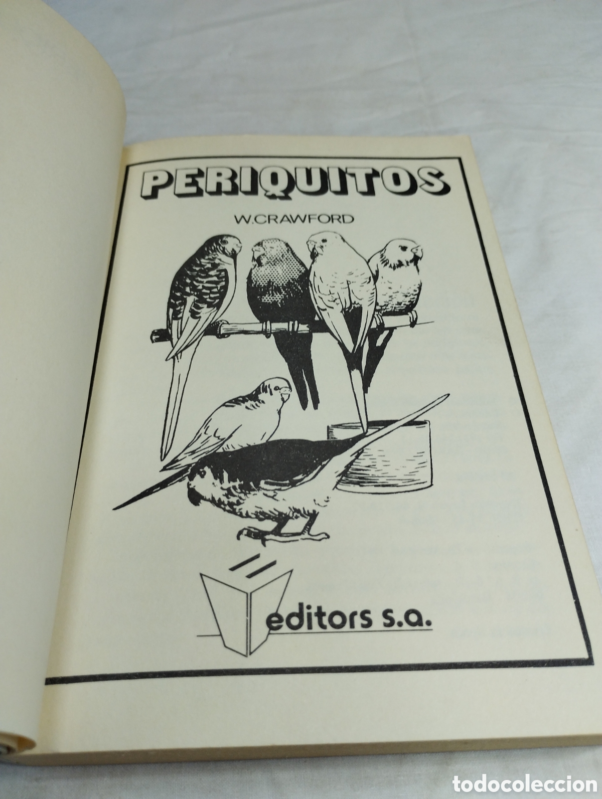 Libros de segunda mano: Periquitos. W. Crawford, 1992 KKB - Foto 3