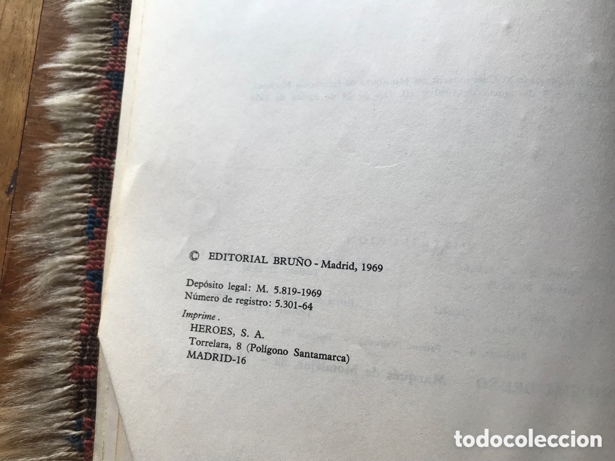 Libros de segunda mano de ciencias: F&iacute;sica. Curso superior. Bru&ntilde;o 1969. - Foto 3