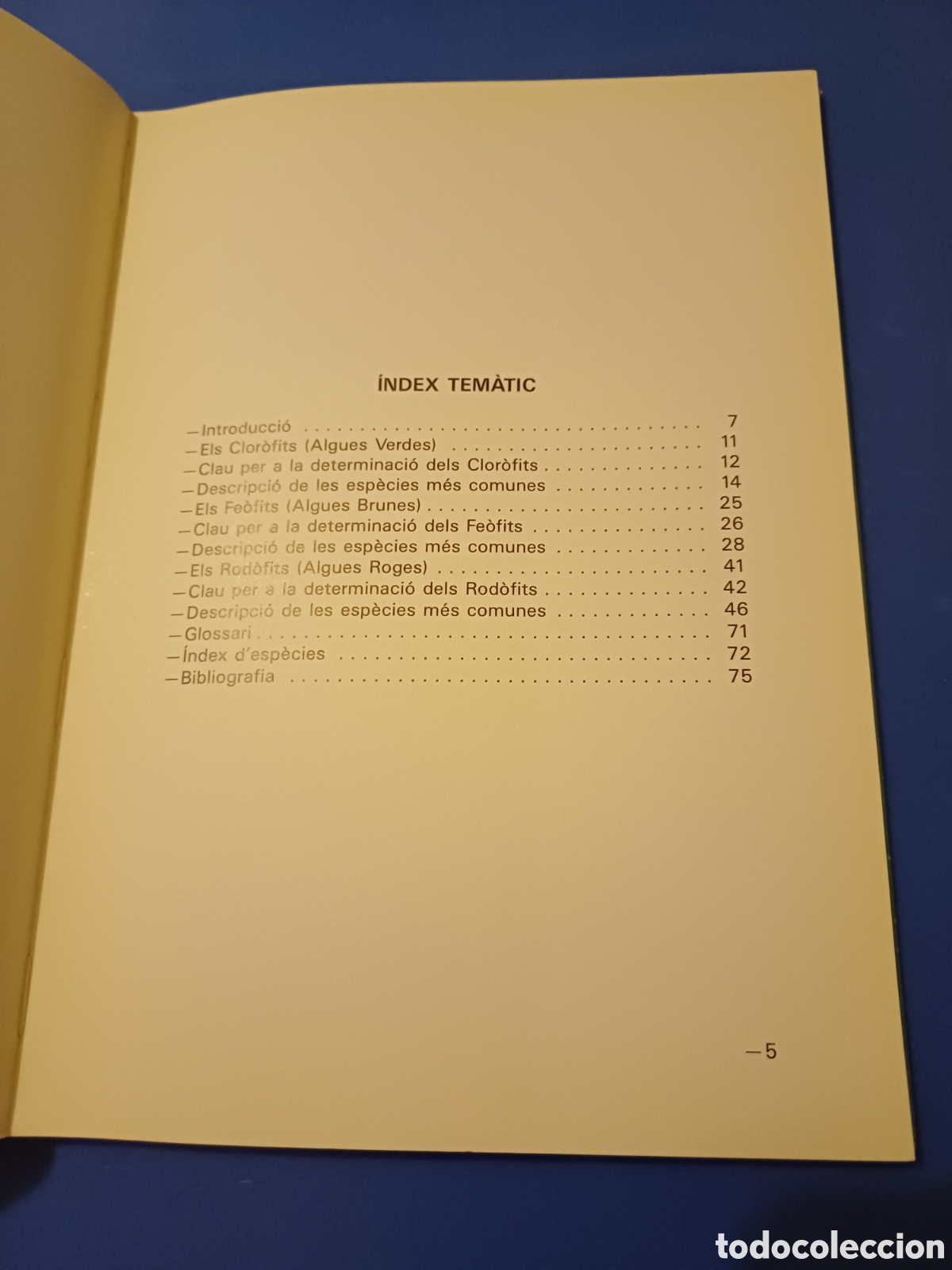 Libros de segunda mano: Algues de la Costa Brava Concepci&oacute; Rodr&iacute;guez Prieto Sant Antoni de Calonge 1989 - Foto 3