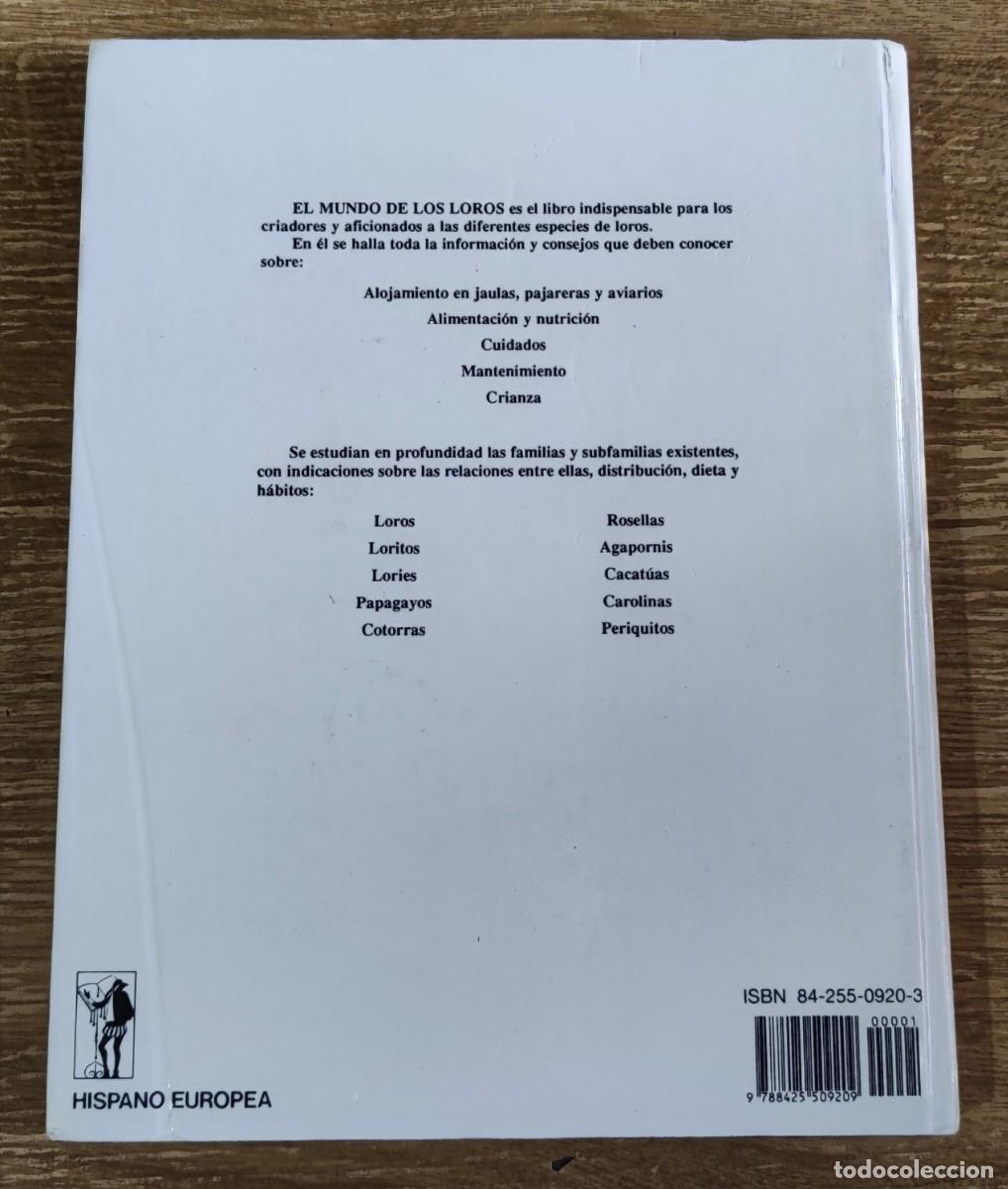 Libros de segunda mano: Libro - El mundo de los loros (1992) James Thompson - Foto 7