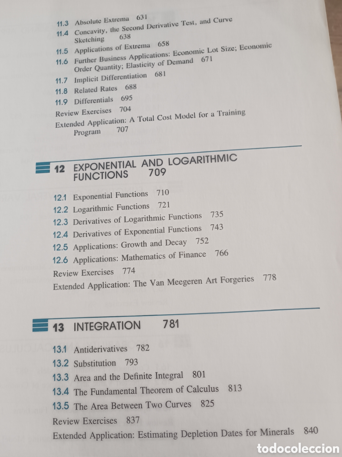 Libros de segunda mano de ciencias: Finite mathematics and calculus with applications - Foto 7
