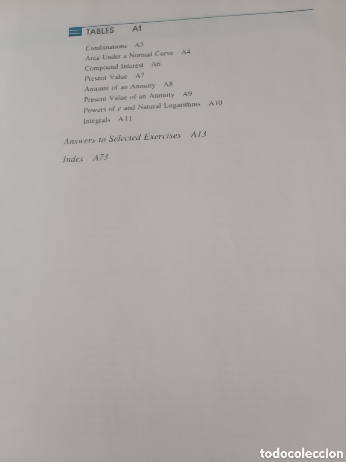 Libros de segunda mano de ciencias: Finite mathematics and calculus with applications - Foto 9