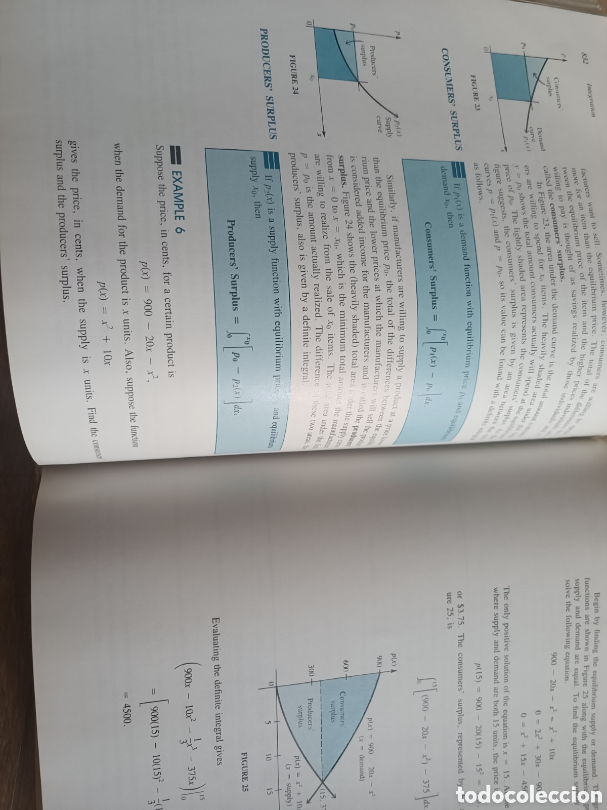Libros de segunda mano de ciencias: Finite mathematics and calculus with applications - Foto 11