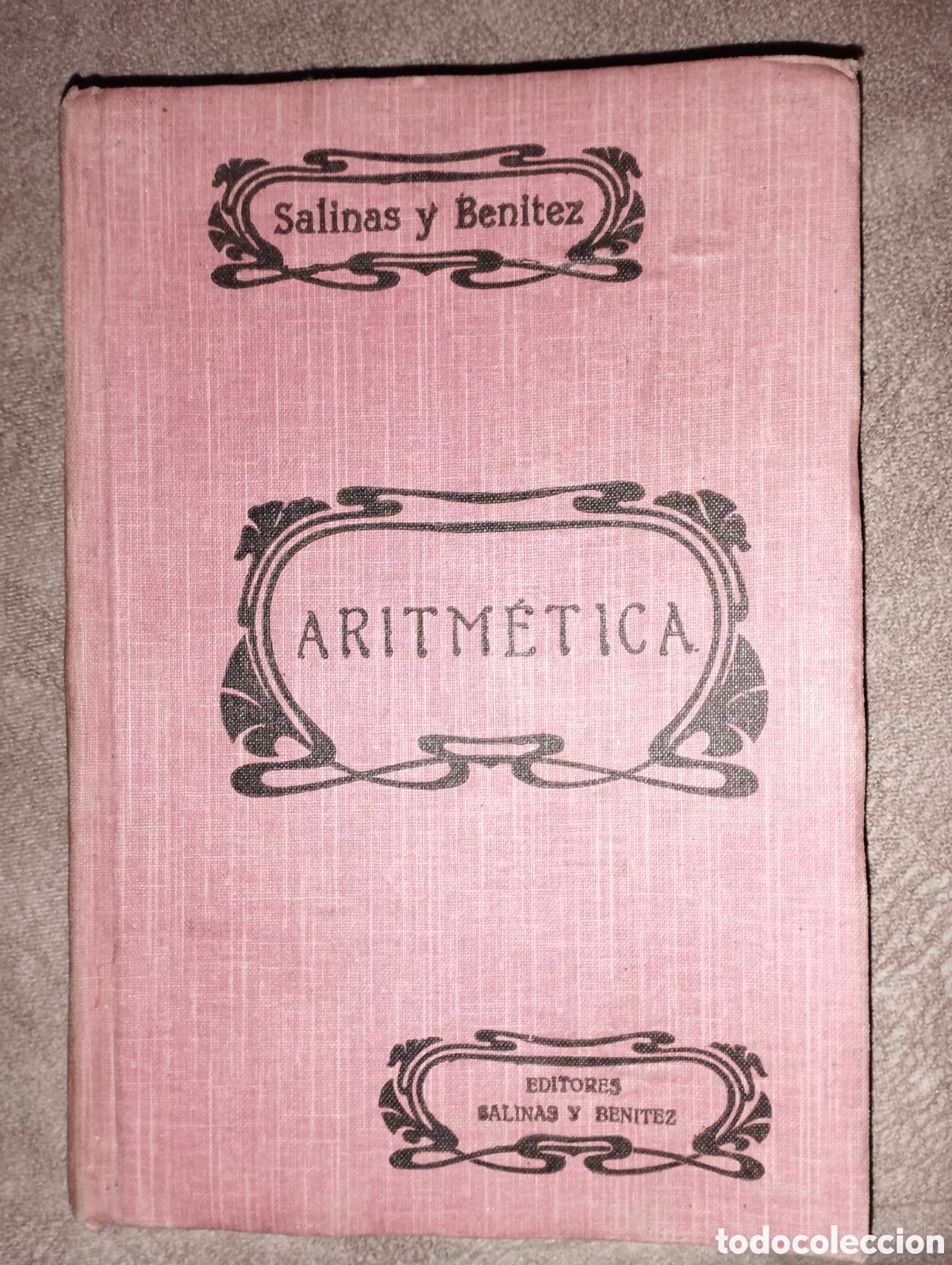 Libros de segunda mano de ciencias: Aritm&eacute;tica (Salinas y Ben&iacute;tez 1940 ) - Foto 1