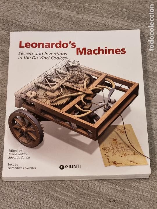 Libros de segunda mano de ciencias: LEONARDOS MACHINES. SECRETS AND INVENTIONS IN THE DA VINCI CODICES - GIUNTI 2015 - Foto 1