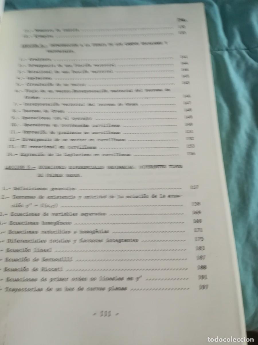 Libros de segunda mano de ciencias: AMPLIACION MATEMATICAS / CONS604C / FACULTAD INFORMATICA - Foto 7