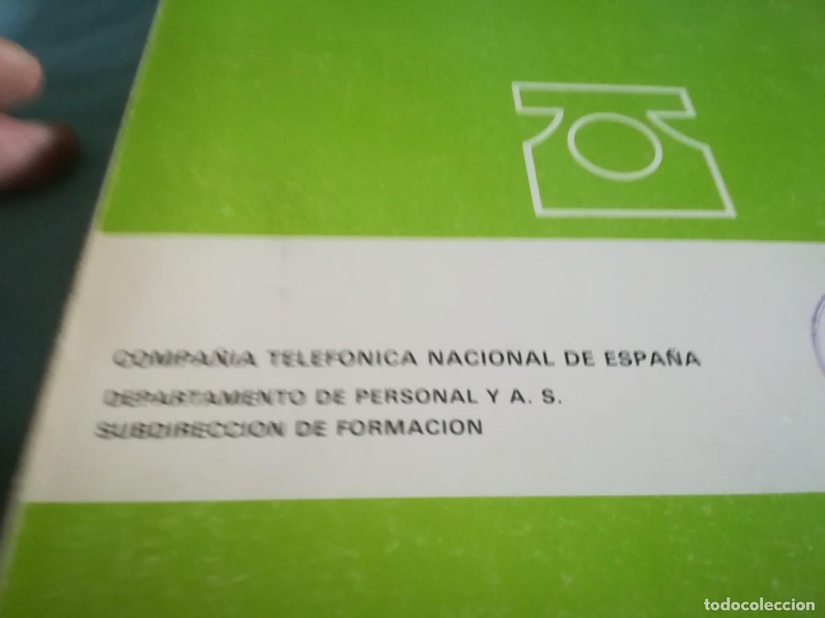 Libros de segunda mano de ciencias: TRANSMISION BASICA / CONS604C / TELEFONICA NACIONAL DE ESPA&Ntilde;A - Foto 3