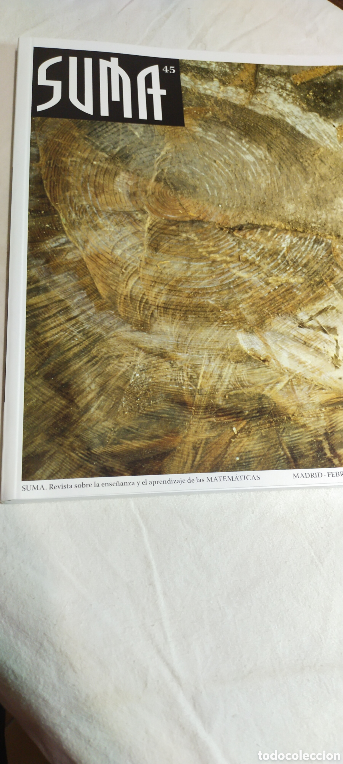 Libros de segunda mano de ciencias: Suma 45. Matem&aacute;ticas. 2004 - Foto 1