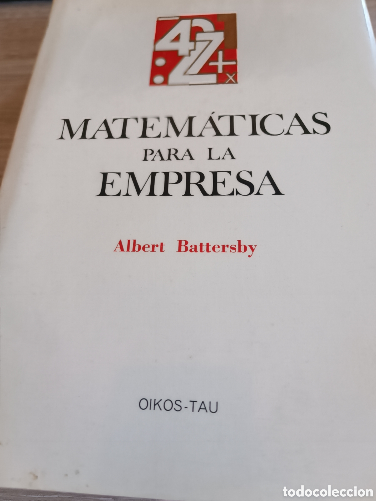 Libros de segunda mano de ciencias: Matem&aacute;ticas para la empresa - Foto 1