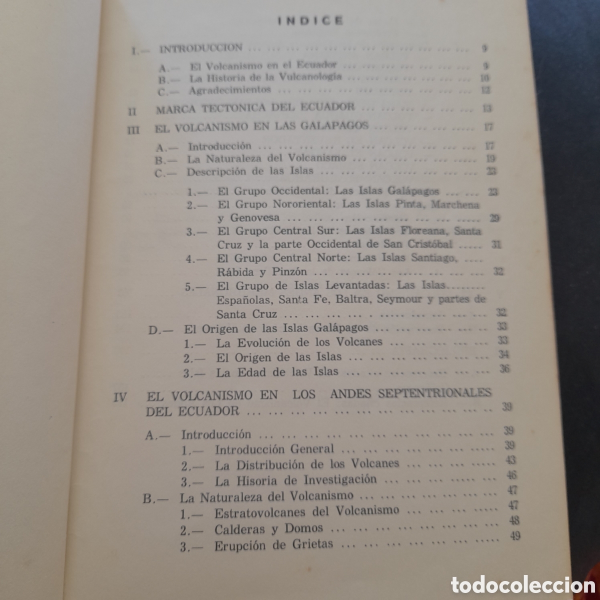Libros de segunda mano: El volcanismo en Ecuador. Minard L. Hall - Foto 3