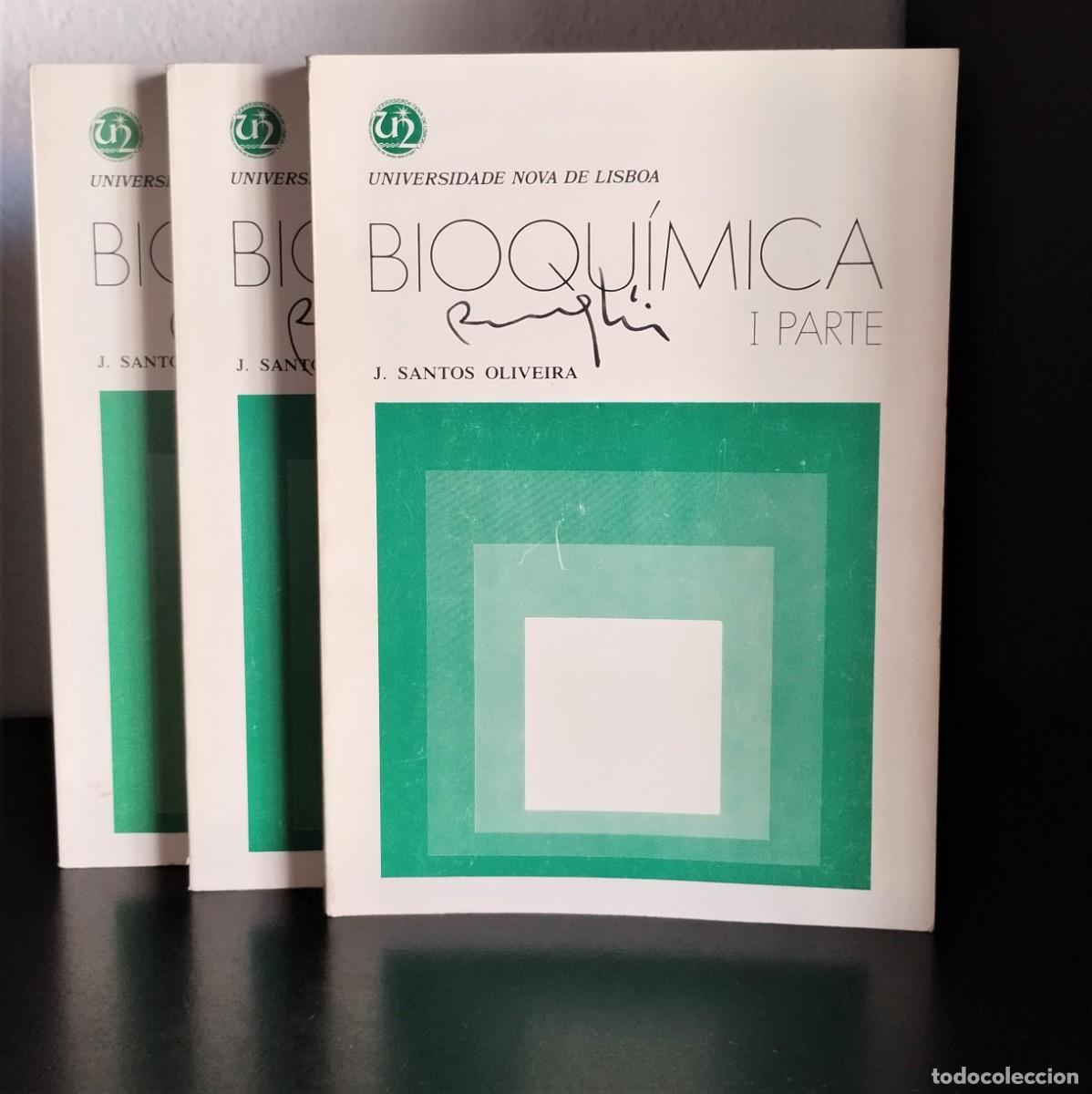 Libros de segunda mano de ciencias: Bioqu&iacute;mica ( I, II e III) de J. Santos Oliveira - Foto 1