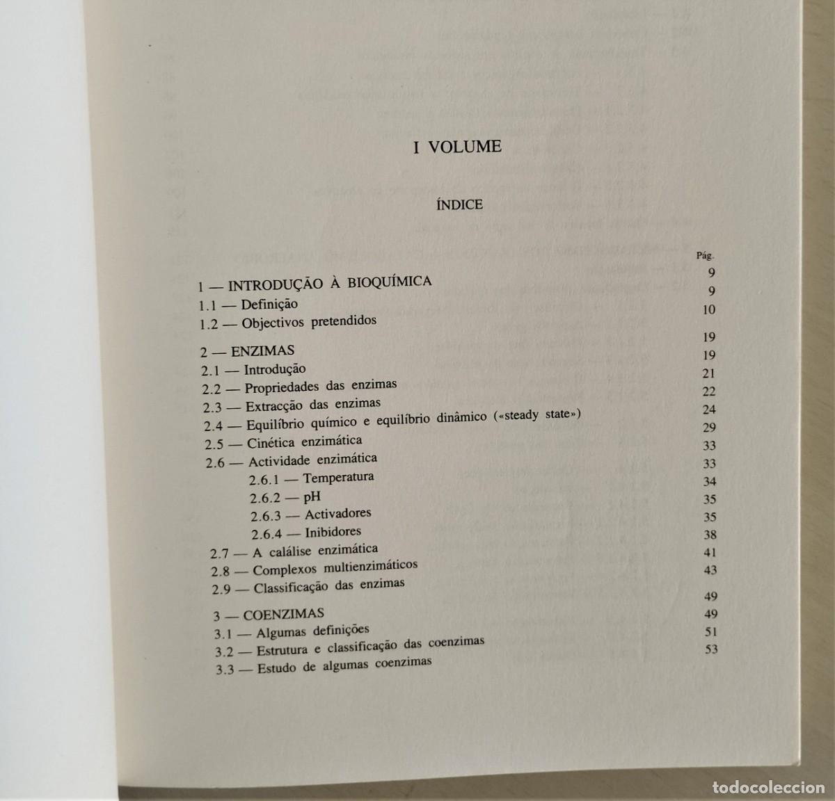 Libros de segunda mano de ciencias: Bioqu&iacute;mica ( I, II e III) de J. Santos Oliveira - Foto 6