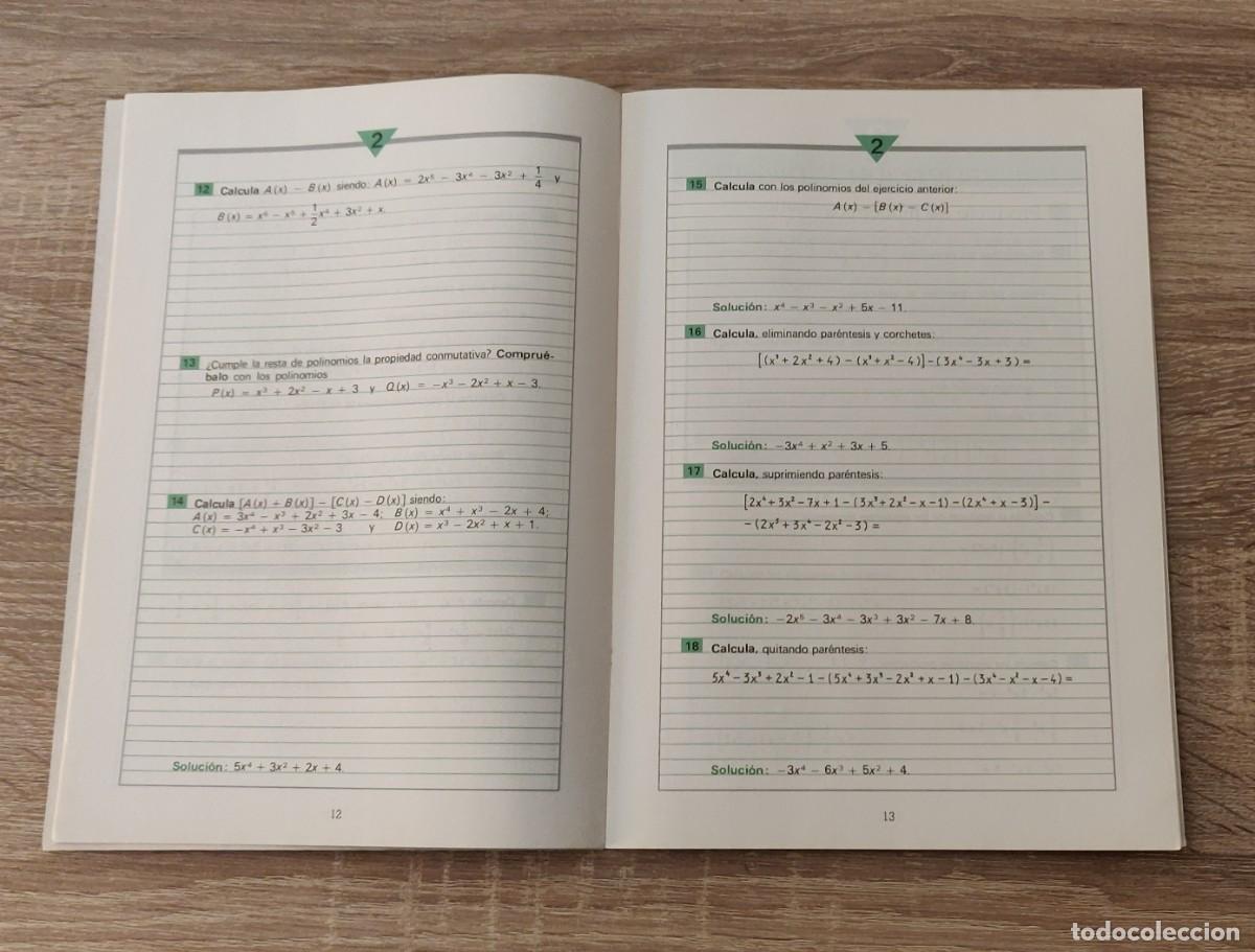 Libros de segunda mano de ciencias: Cuaderno de Matematicas - Foto 3
