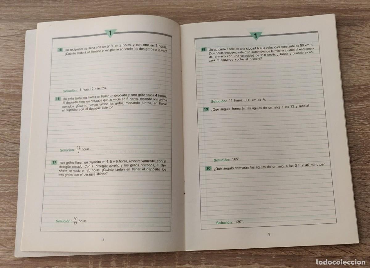 Libros de segunda mano de ciencias: Cuaderno de Matematicas - Foto 3