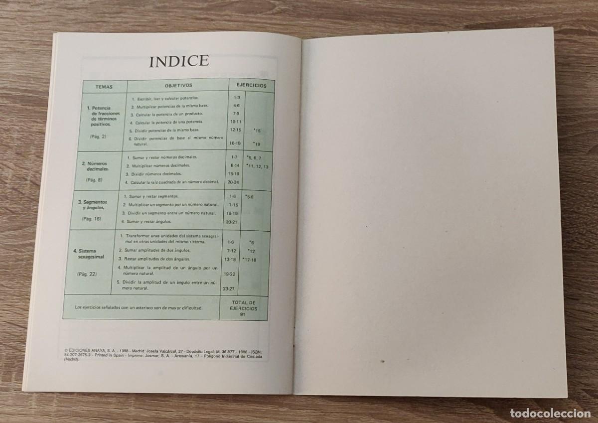 Libros de segunda mano de ciencias: Cuaderno de Matematicas - Foto 7