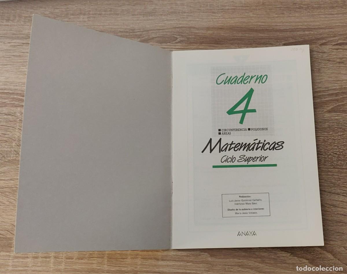 Libros de segunda mano de ciencias: Cuaderno de Matematicas - Foto 2