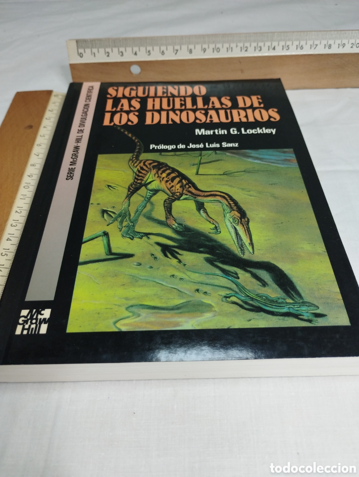 Libros de segunda mano: Siguiendo las huellas de los dinosaurios. Mart&iacute;n G. Lockley, 1993 - Foto 1
