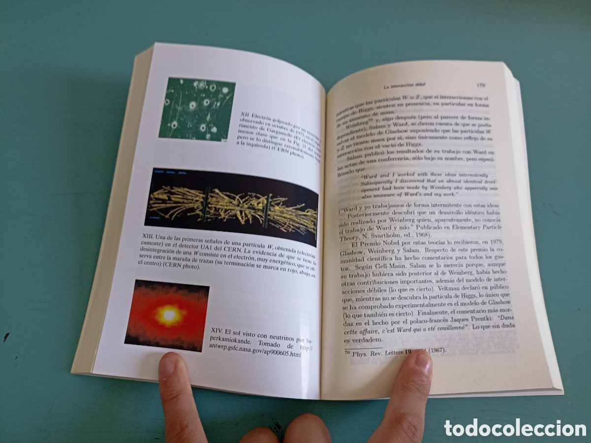 Libros de segunda mano de ciencias: Electrones, Neutrones y Quarks. Francisco Yndurain. Barcelona 2009 - Foto 2