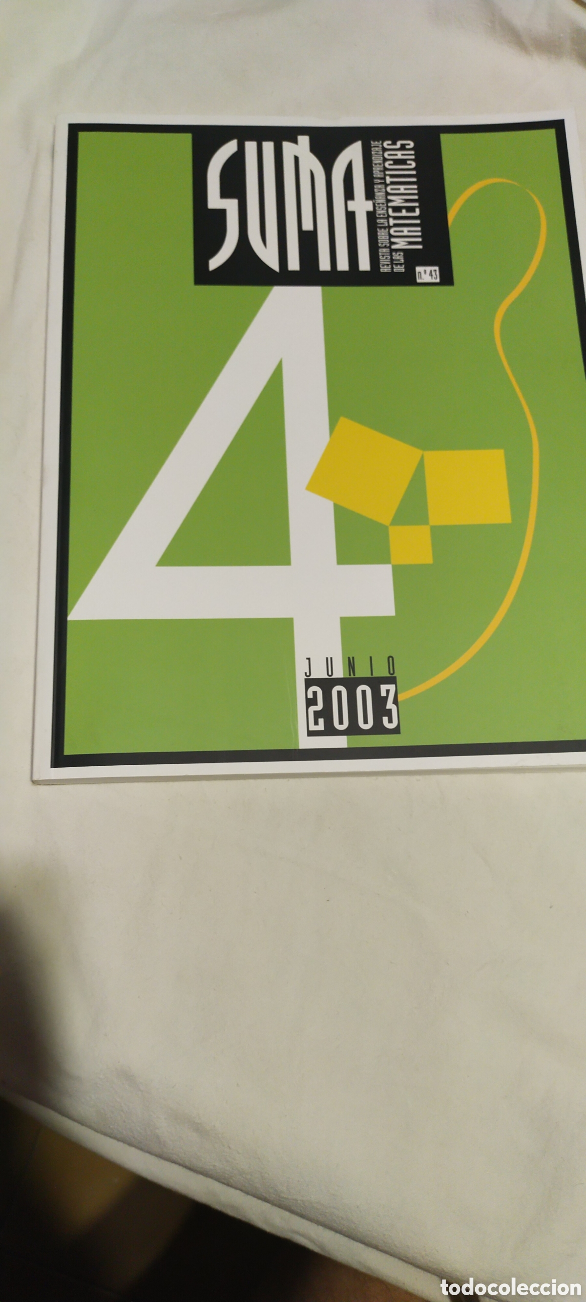 Libros de segunda mano de ciencias: Suma matem&aacute;ticas 2003 n.43 problemas divertidos y m&aacute;s - Foto 1