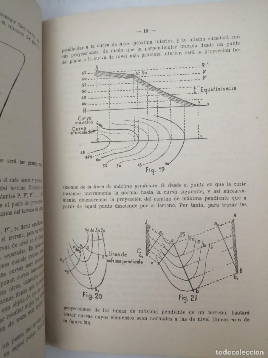 Libros de segunda mano: EL TERRENO Y SU REPRESENTACI&Oacute;N GR&Aacute;FICA (Mapas) - Foto 4
