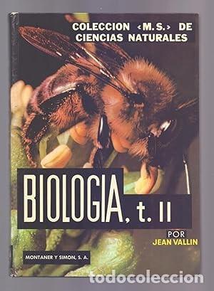Libros de segunda mano: Biolog&iacute;a T. II. Jean Vallin - Foto 1