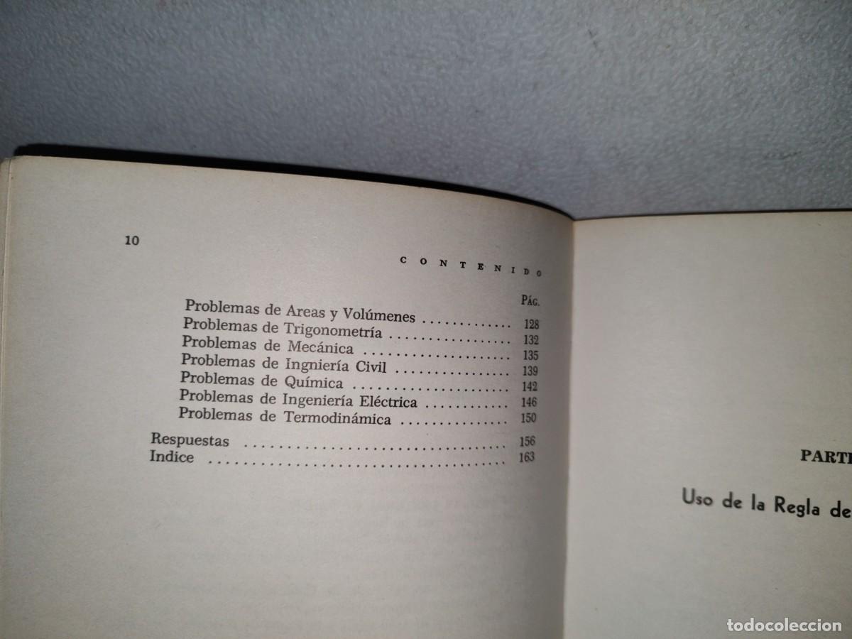 Libros de segunda mano de ciencias: 76- LA REGLA DE C&Aacute;LCULO - CALVIN C. BISHOP - Foto 7