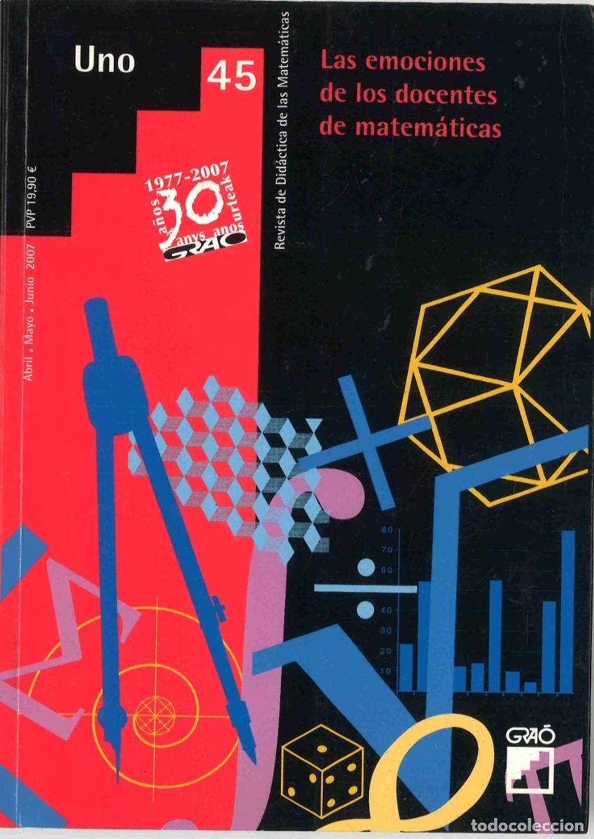 Libros de segunda mano de ciencias: Uno n&ordm; 45. Revista de Did&aacute;ctica de las Matem&aacute;ticas. 2007 - Foto 1
