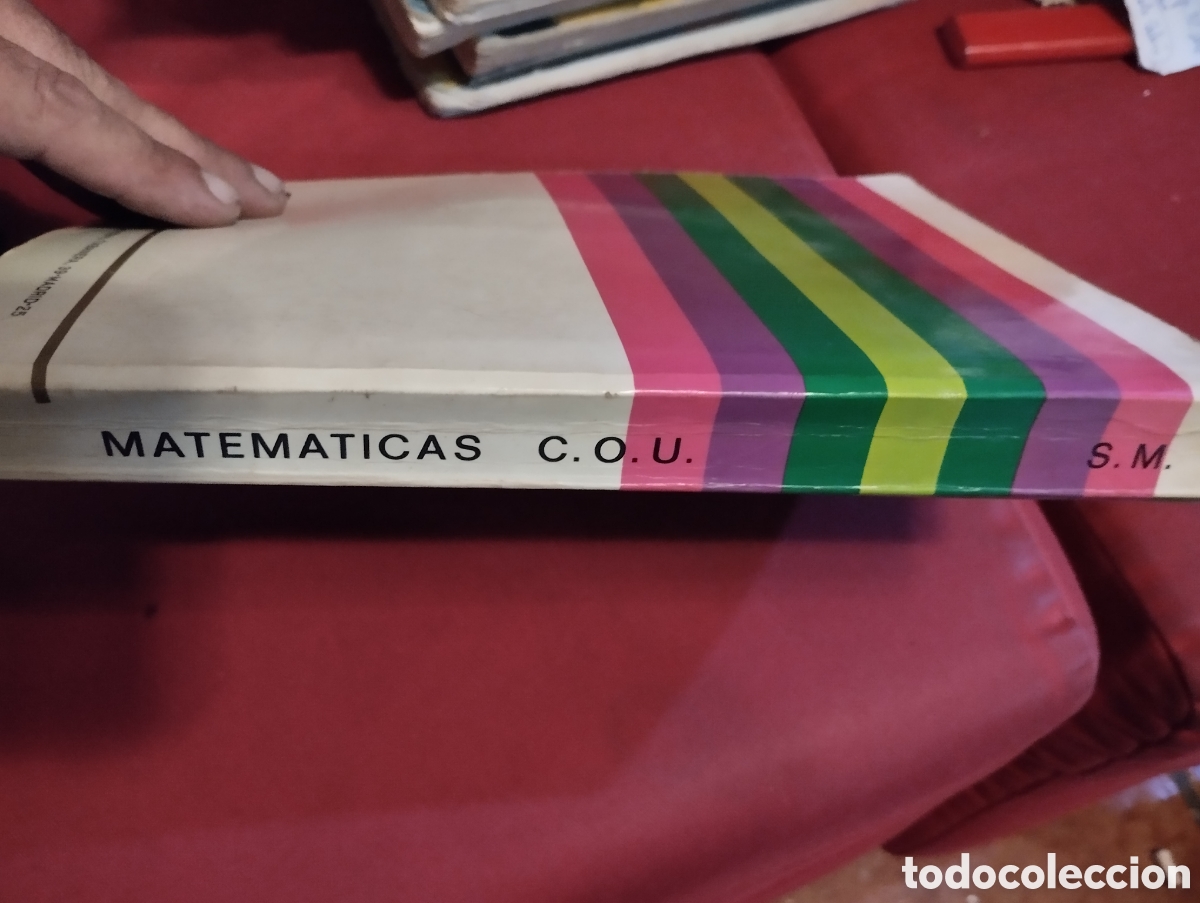 Libros de segunda mano de ciencias: MATEM&Aacute;TICAS CURSO COM&Uacute;N/COU-SM- 1972- - Foto 4