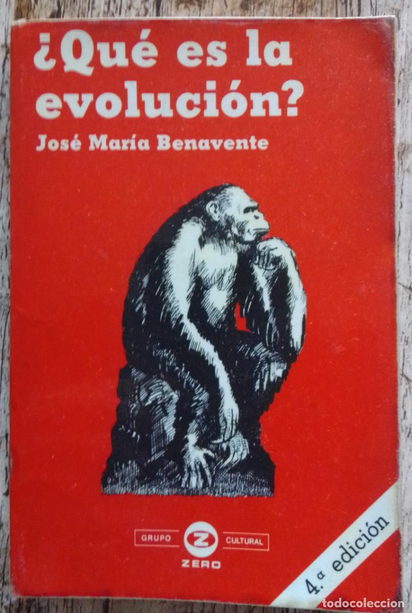 Libros de segunda mano: &iquest;Qu&eacute; es la evoluci&oacute;n? J. M&ordf; Benavente - Foto 1