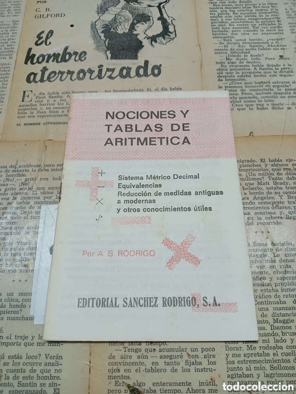 Libros de segunda mano de ciencias: Nociones y tablas de Aritm&eacute;tica. - Foto 1