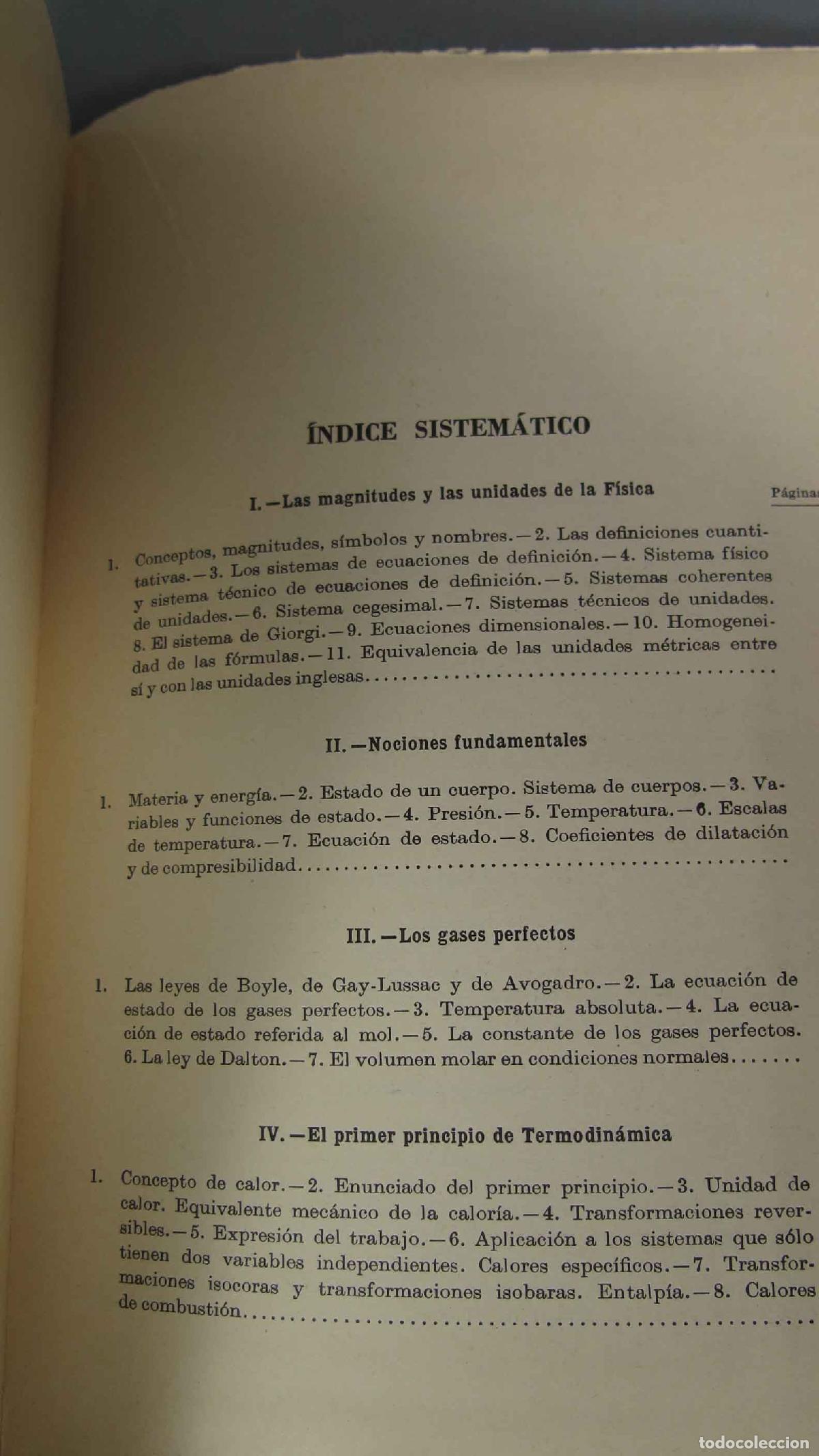 Libros de segunda mano de ciencias: Termodin&aacute;mica aplicada. Palacios. CON 2 DESPLEGABLES - Foto 3