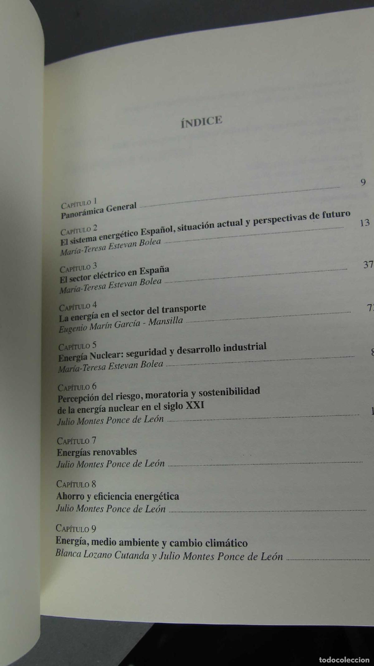 Libros de segunda mano de ciencias: La energia en Espa&ntilde;a. Analisis y Proyecciones - Foto 2