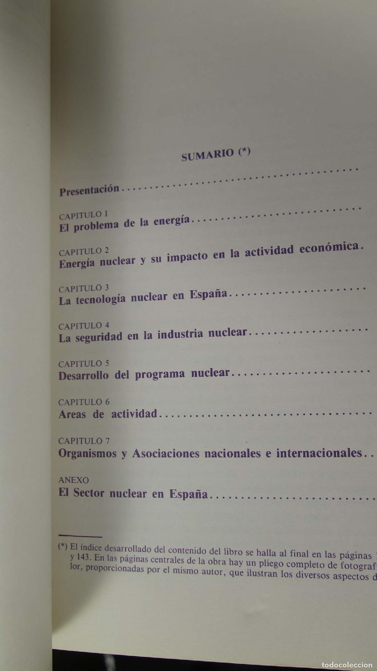 Libros de segunda mano de ciencias: TRABAJAR EN LA INDUSTRIA NUCLEAR. GARCIA RODRIGUEZ - Foto 2