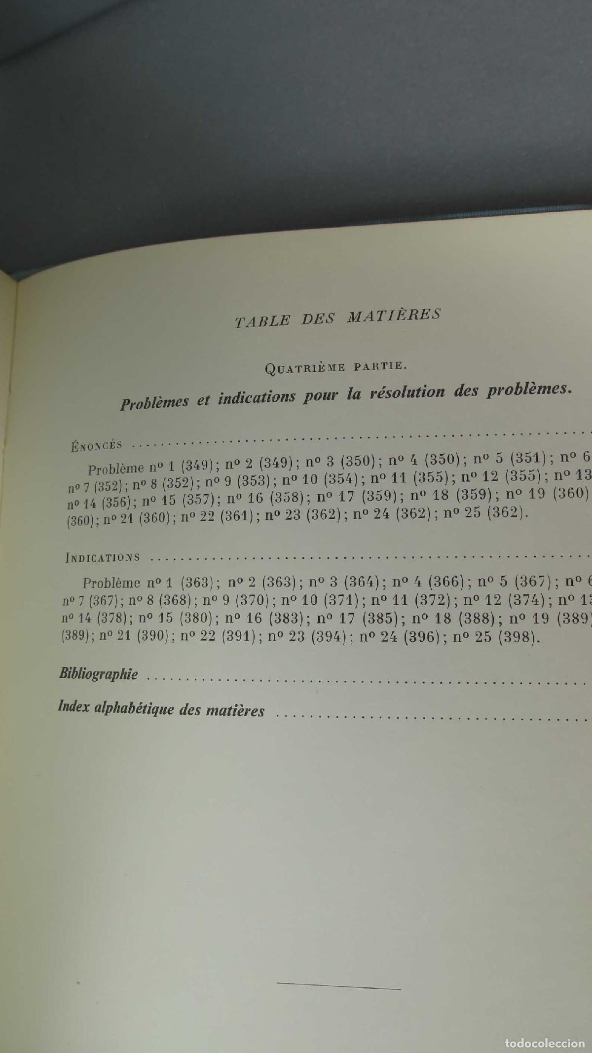 Libros de segunda mano de ciencias: El&eacute;ments de m&eacute;canique g&eacute;n&eacute;rale pour l&acute;ing&eacute;nieur. VERNET - Foto 4