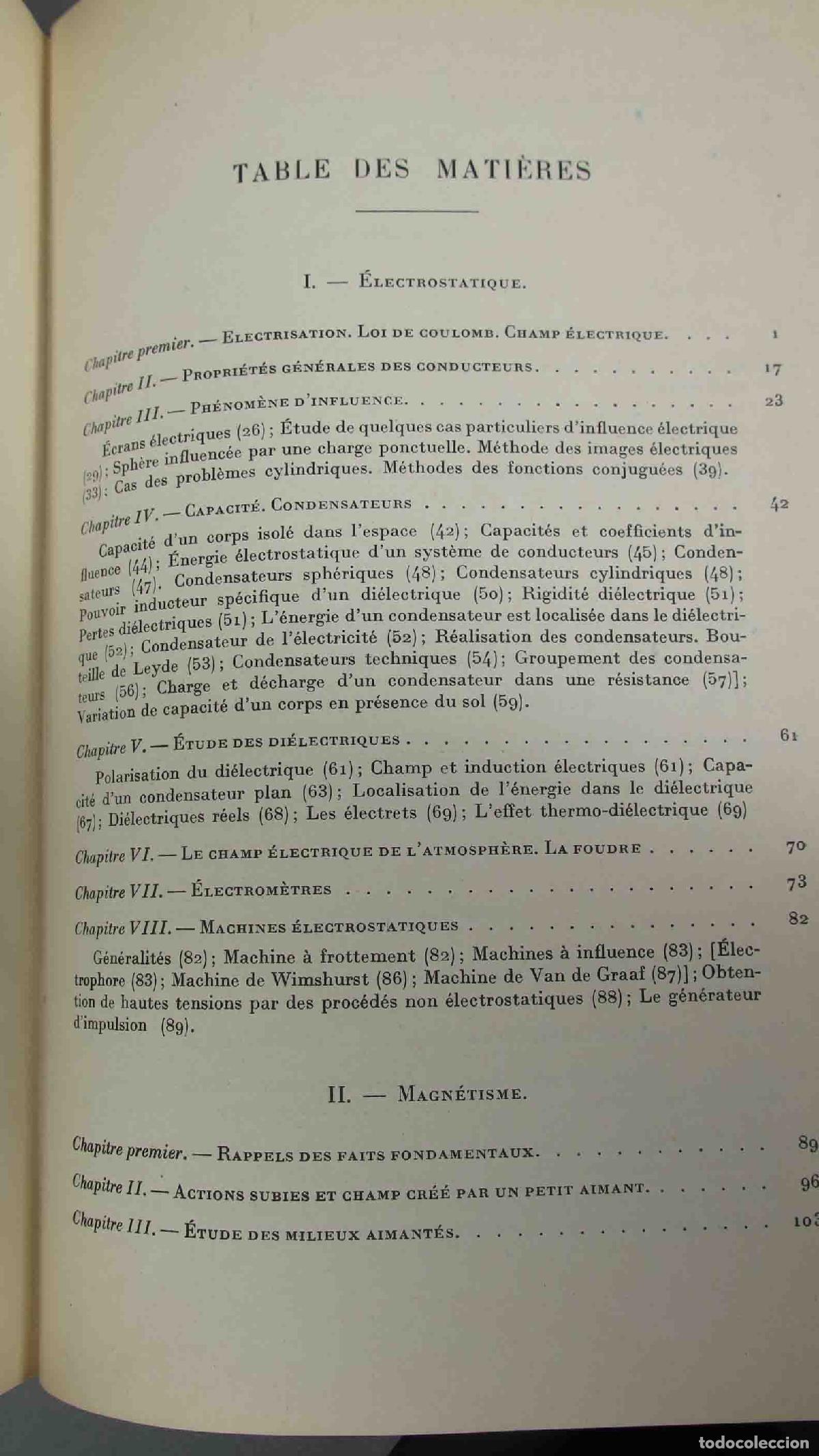 Libros de segunda mano de ciencias: ELECTRICITE. Rocard - Foto 2